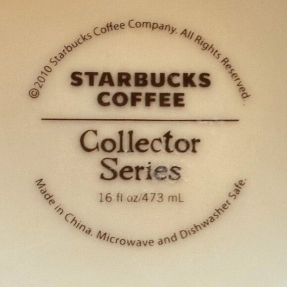 Starbucks 2010  Macau Global Icon Destinations Collector Series Ceramic Mug - Picture 5 of 8